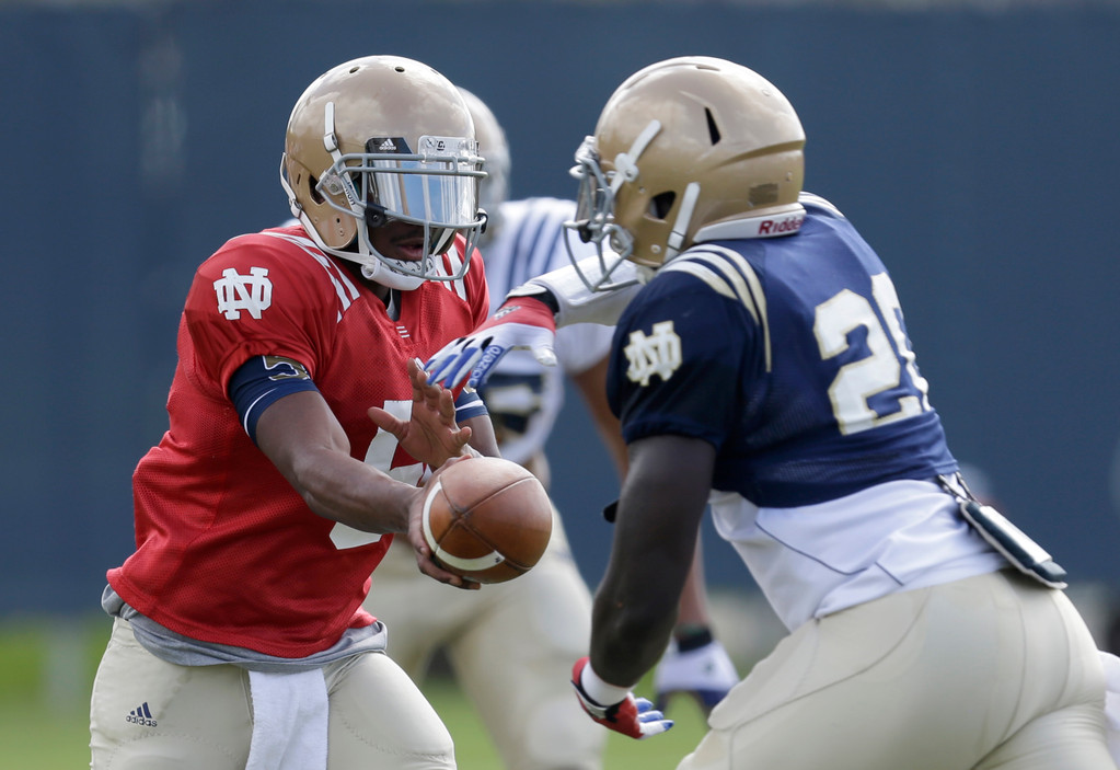 Irish in Miami - Offensive Interviews & Practice (AP)