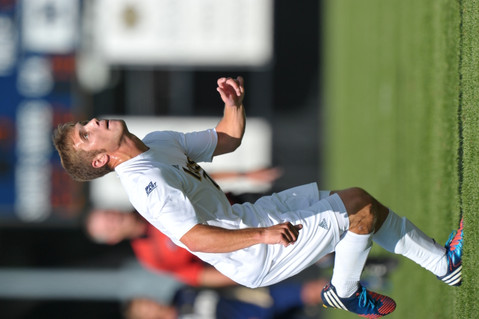 Alex Priede's goal in the 66th minute was all the scoring Notre Dame would need.