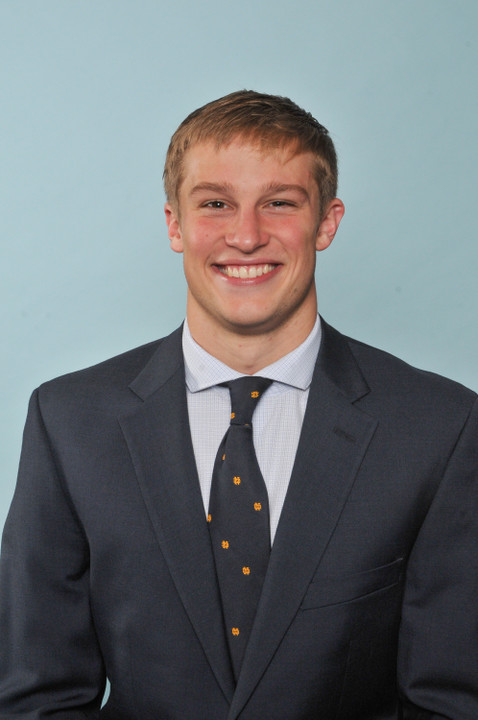 Daniel Fujan swam a personal best at Michigan Saturday.