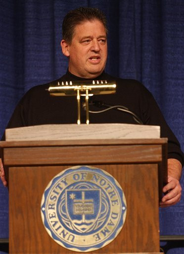 Notre Dame head football coach Charlie Weis will address the media in his first fall football media day at 11 a.m. Notre Dame time (12 noon on the east coast) at the new Guglielmino Athletics Complex.