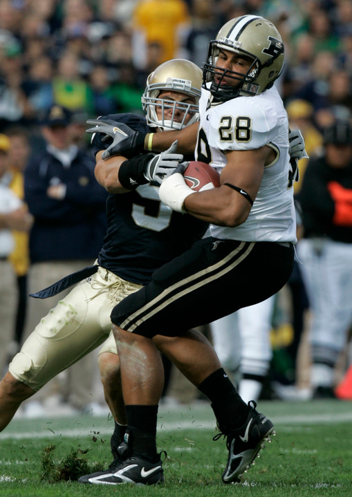 Senior Tom Zbikowski.