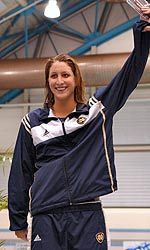 Senior Katie Carroll was named the Monogram Club Team MVP at the annual awards banquet