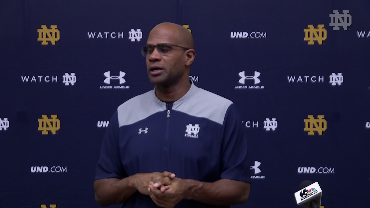@NDFootball Todd Lyght Press Conference (04.05.18)