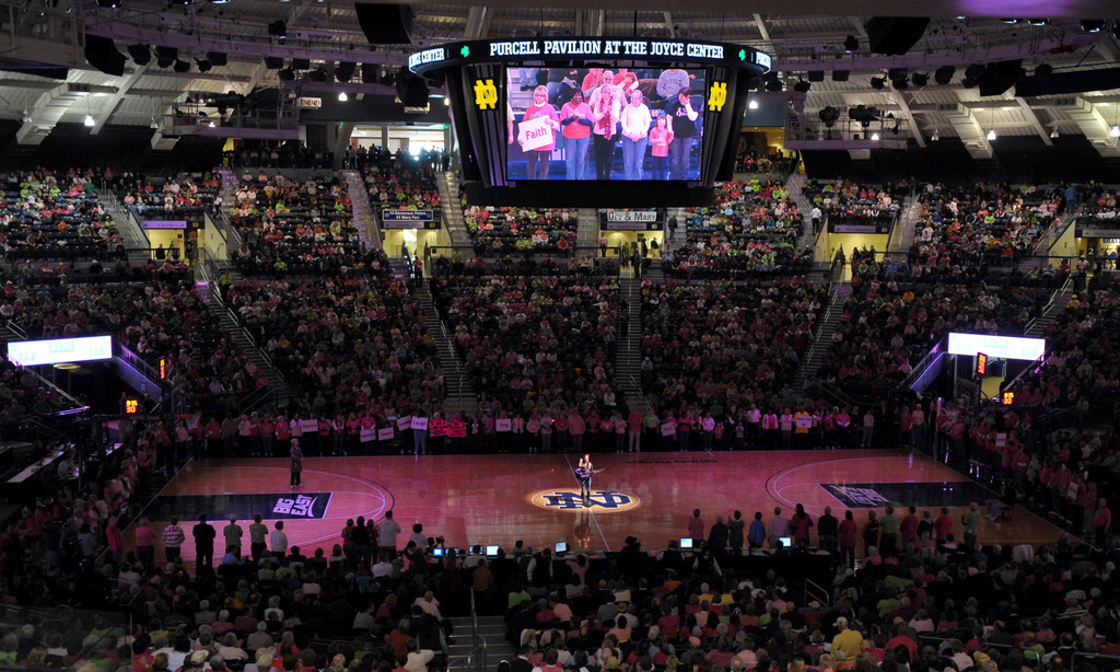 Notre Dame Pink Zone 2014
