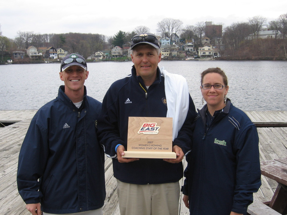 The Irish coaching staff has guided Notre Dame to an unprecedented four straight titles since 2004.
