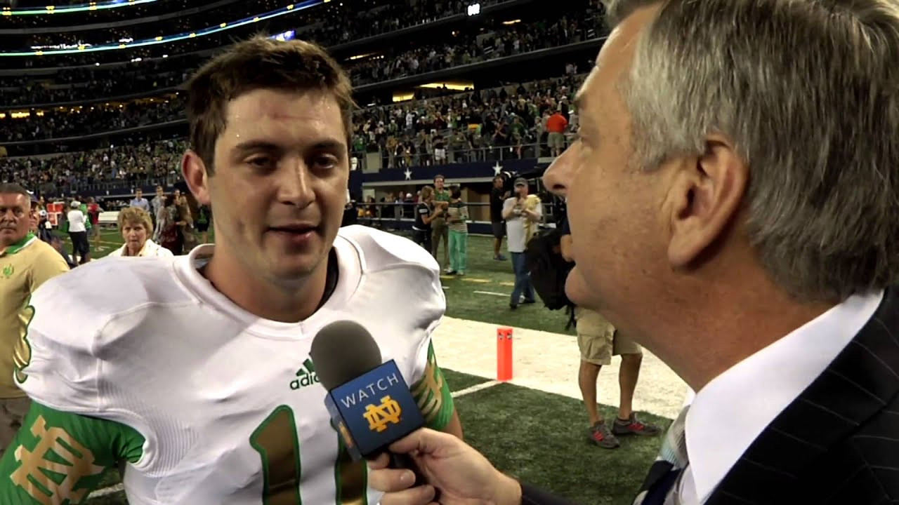Tommy Rees On Field Interview