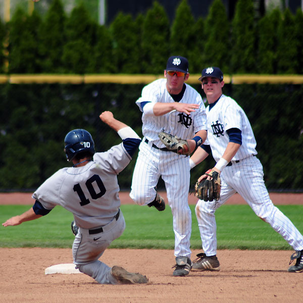Senior Jeremy Barnes belted his 14th home run of the season in defeat.