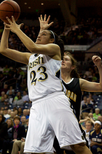 Freshman guard Kayla McBride