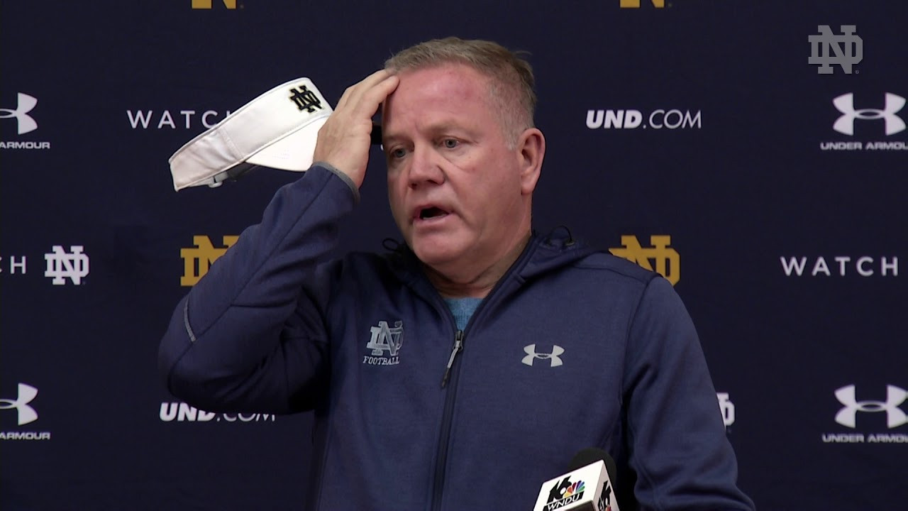 @NDFootball Brian Kelly Press Conference -  Citrus Bowl Prep (2017)