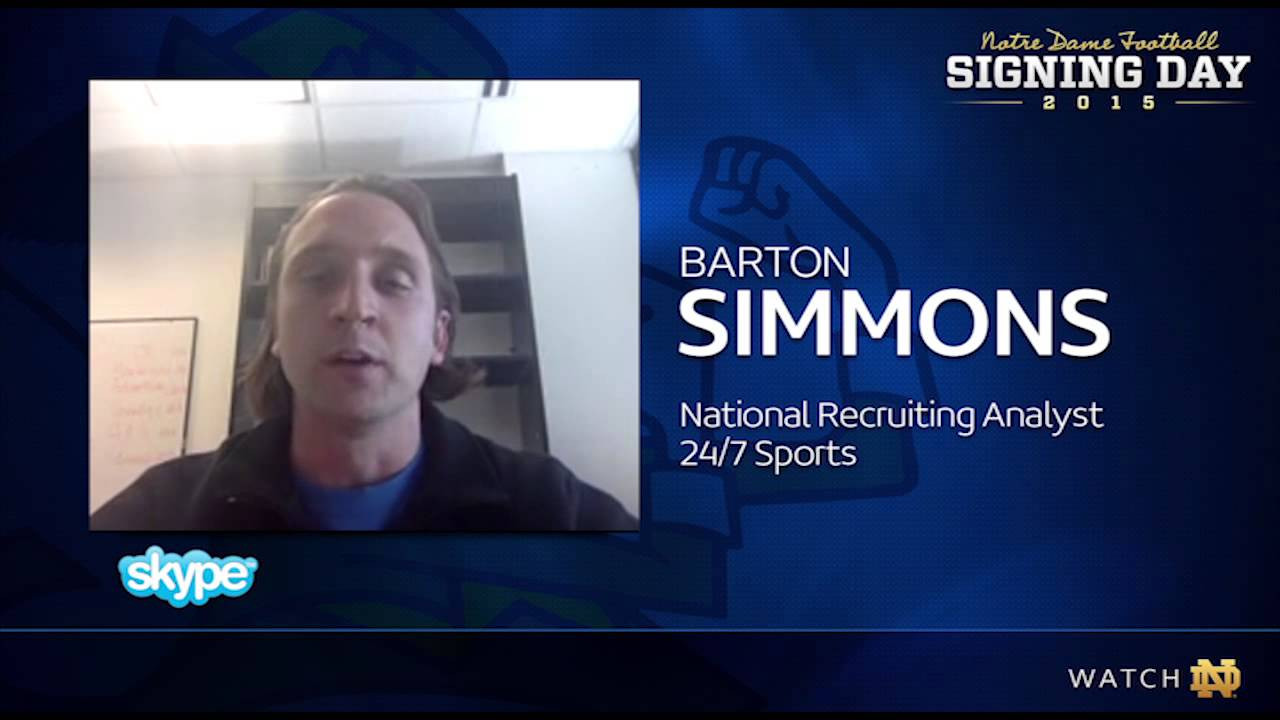Shaun Crawford - 2015 Notre Dame Football Signee