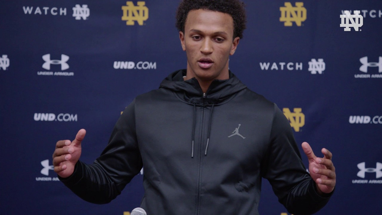 Notre Dame Football Pro Day - DeShone Kizer Press Conference