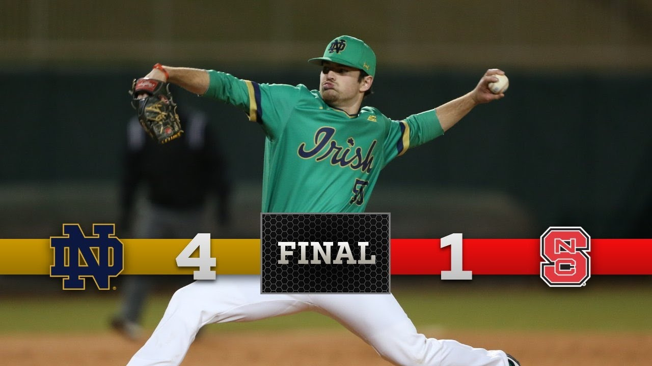 Highlights - Notre Dame Baseball vs. NC State