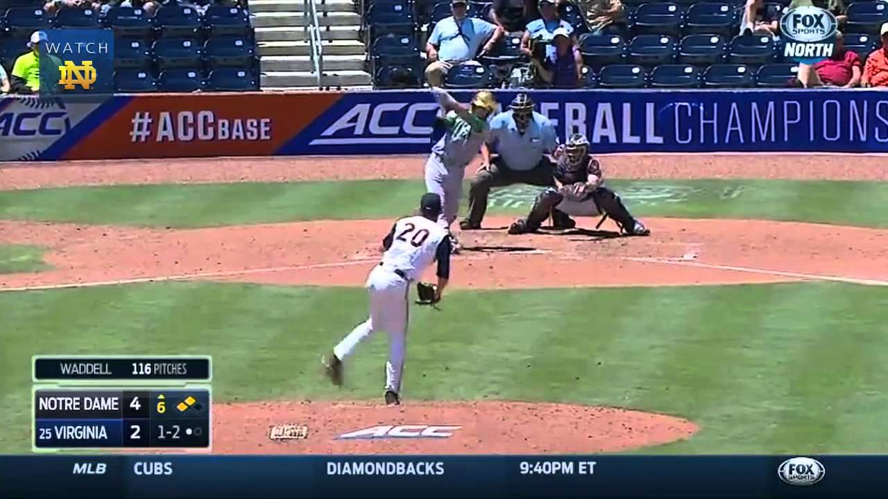 Notre Dame vs. Virginia Baseball Highlights (ACC Tournament)