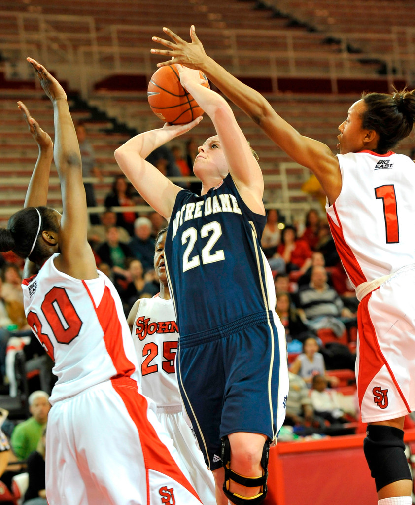 #4 Irish Tripped Up By #22 St. John's, 76-71 (AP)