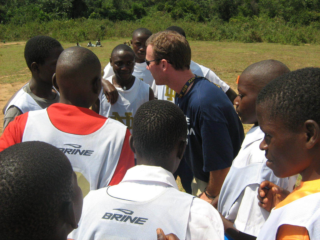 Monogram Winners Teach Ugandan Children To "Play Like A Champion Today"