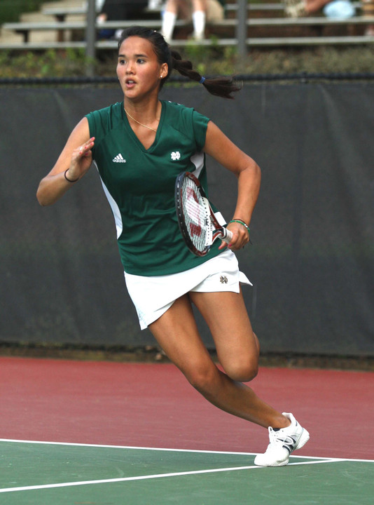 Kristy Frilling posted a 2-0 record in singles on the week and moved her season record to 9-2 against ranked opponents.