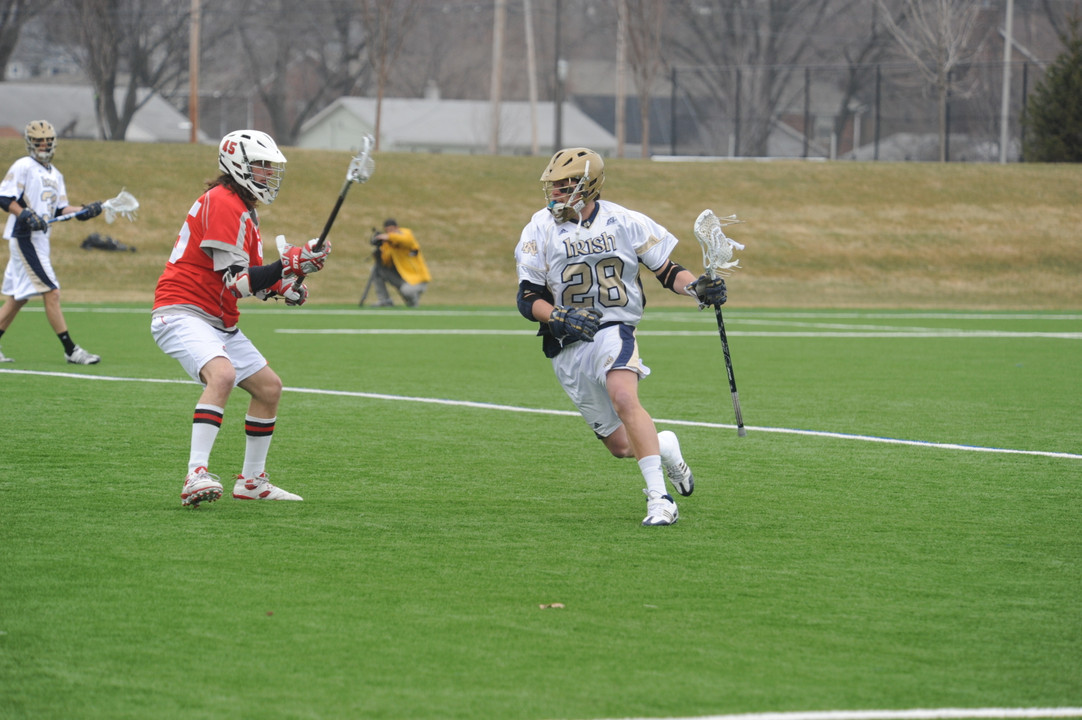 Senior midfielder Zach Brenneman scored a team-high three goals.