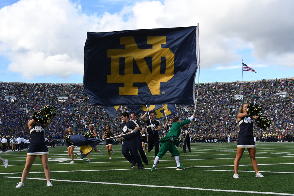 Notre Dame Cheerleading