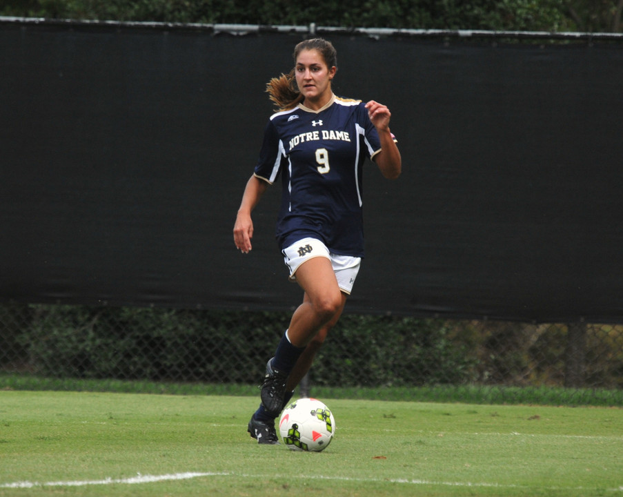 Senior forward Lauren Bohaboy scored her 10th career game-winning goal, the most among active Notre Dame players, in a 1-0 Fighting Irish win over No. 20 Clemson Thursday night at Alumni Stadium