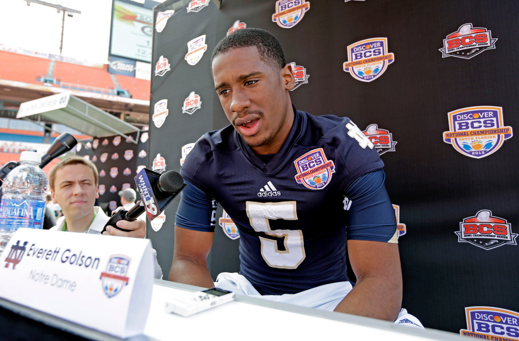 Irish in Miami - Media Day (AP)
