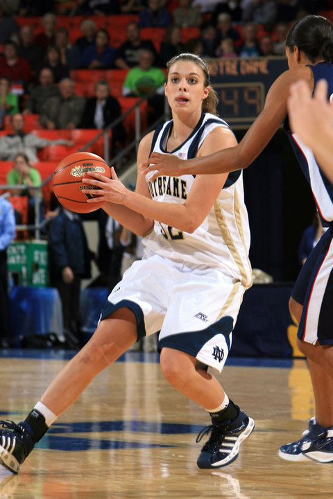 Freshman forward Becca Bruszewski tied her season high with seven rebounds in last Saturday's loss to No. 3 Tennessee.
