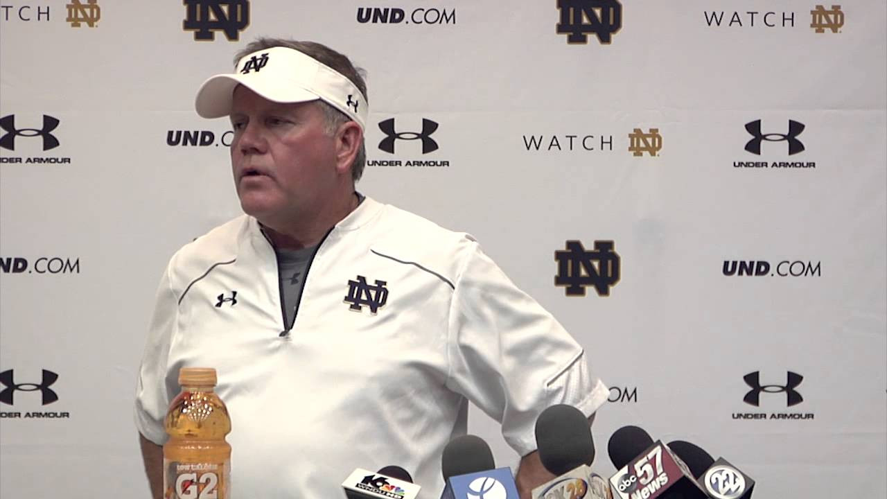 FB - Brian Kelly Thursday Media Session - Syracuse