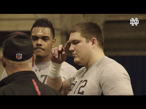 Mike Mayock Reaction to Notre Dame Pro Day