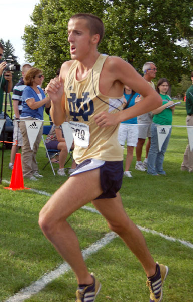 Paul Springer won the Valparaiso Crusader Open in 19:34.