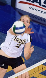 Sophomore Mallorie Croal had a team best 11 kills against Hawa'i in the three game loss
