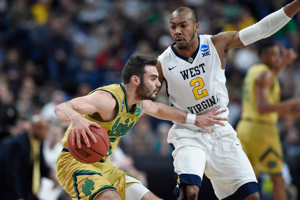 Notre Dame 71, West Virginia 83 (NCAA Second Round)