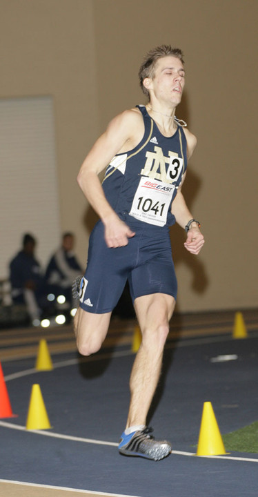 The Irish competed in the Blue and Gold Meet on Friday along with Marquette, DePaul, and Detroit Mercy.