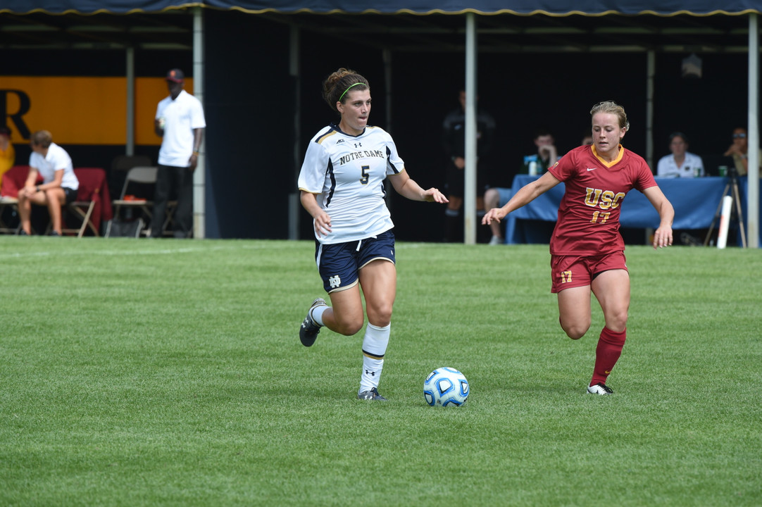 Junior midfielder/tri-captain Cari Roccaro