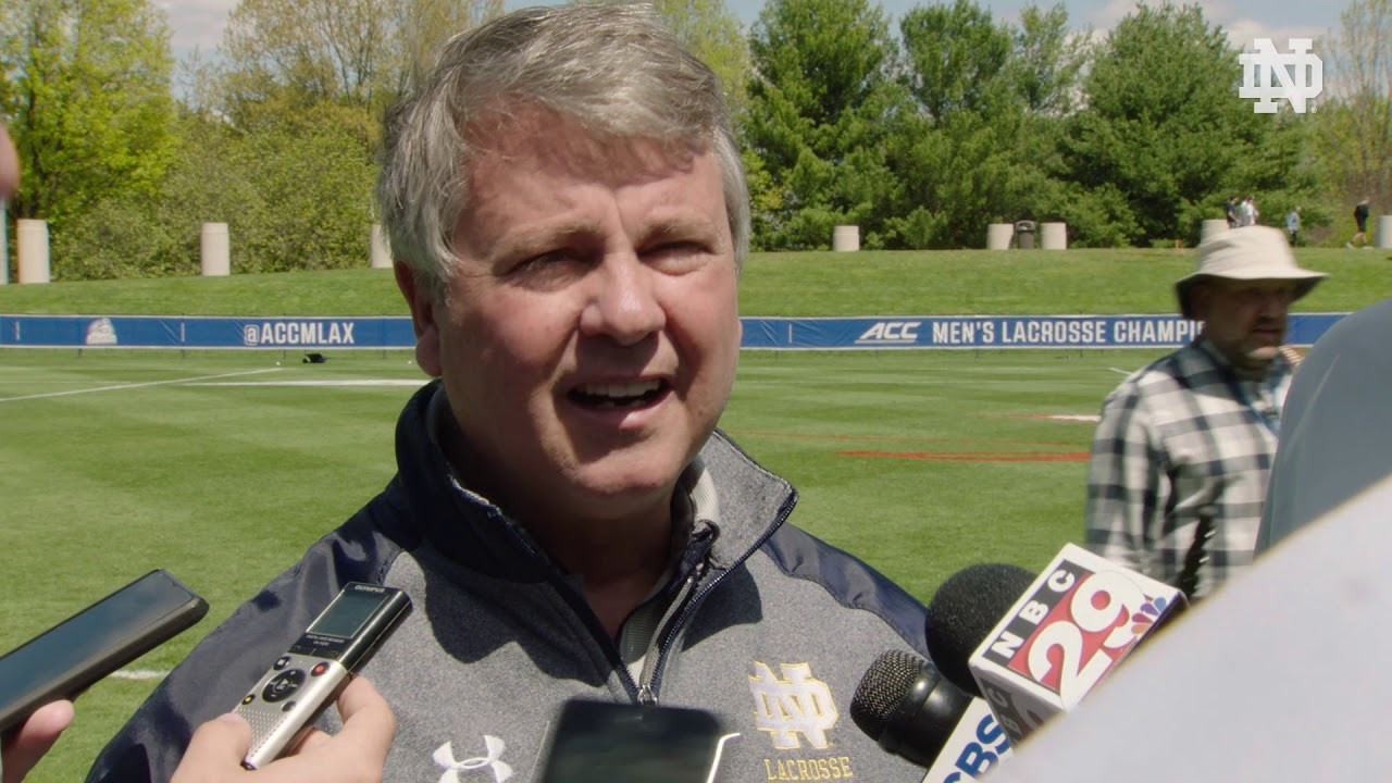 @NDlacrosse ACC Championship Post-Game Press Conference (04.29.18)