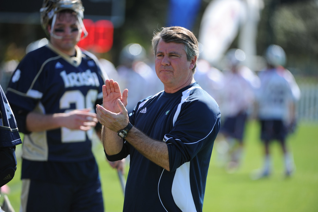 Head coach Kevin Corrigan has steered the Irish to seven straight NCAA Championship appearances.