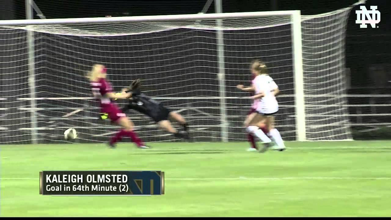 Notre Dame vs Indiana Women's Soccer Highlights