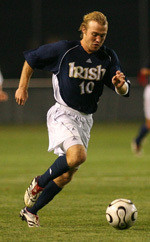 Joseph Lapira has tallied the game-winner in both Irish games during this season's NCAA Tournament.