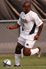 Bright Dike will look to bring energy to the Fighting Irish offense when they take on Syracuse Wednesday night at Alumni Field.  The freshman forward tallied his second goal of the season versus Seton Hall on Saturday.