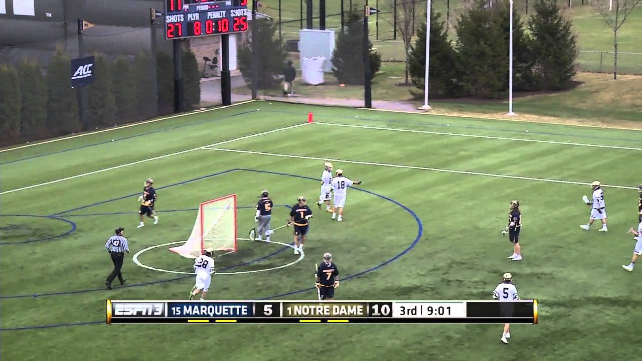 Notre Dame vs. Marquette Men's Lacrosse Highlights