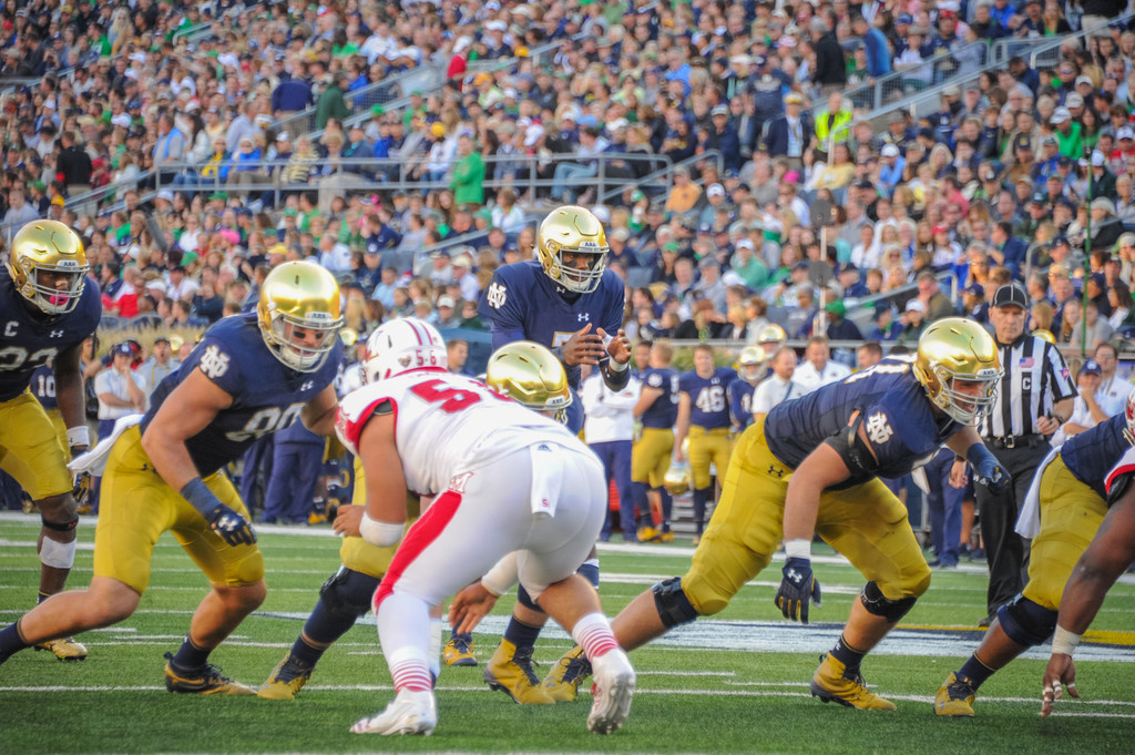 No. 22 Notre Dame def. Miami (Ohio), 52-17