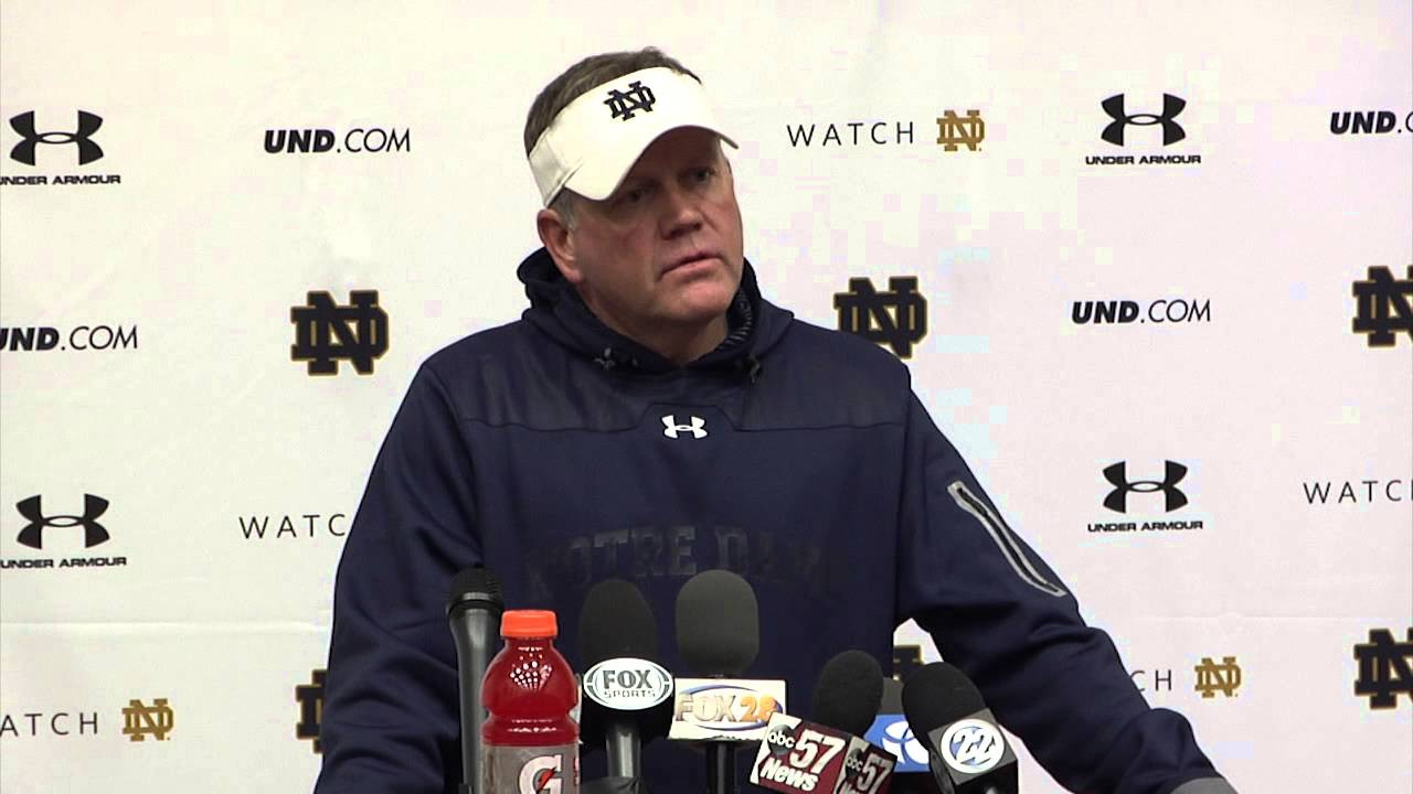 Coach Kelly Thursday Media Session - Florida State