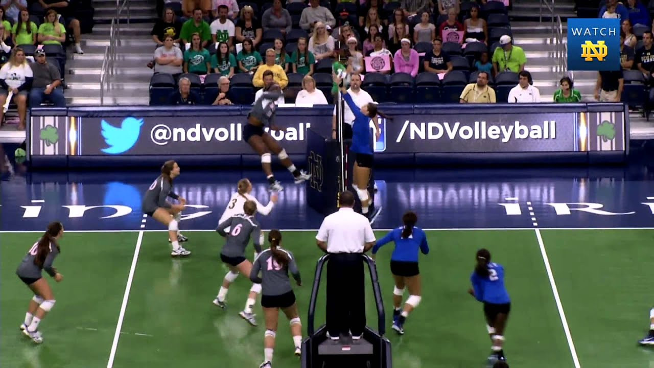 Irish 1, Blue Devils 3 - Notre Dame Volleyball