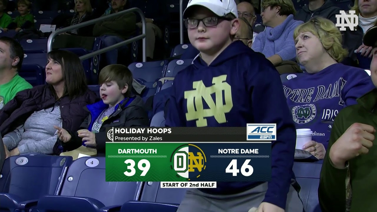Highlights | @NDmbb vs. Dartmouth (2017)