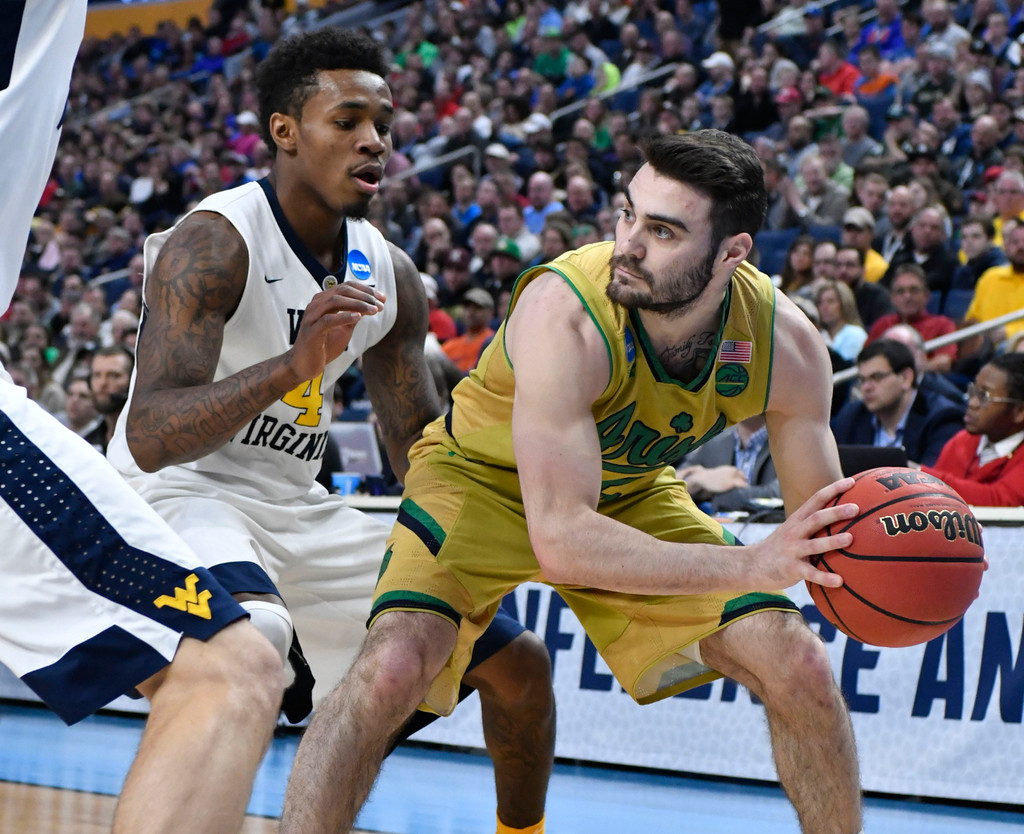 Notre Dame 71, West Virginia 83 (NCAA Second Round)