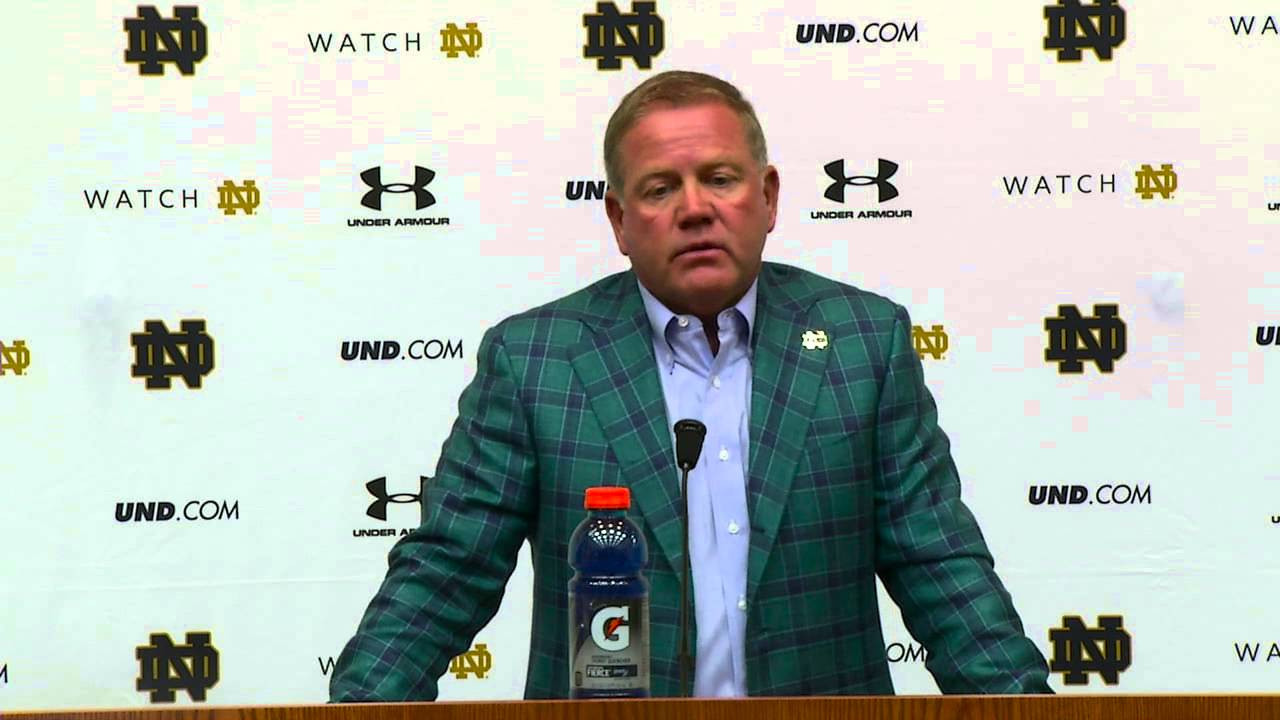 FB: Coach Kelly Media Day Press Conference