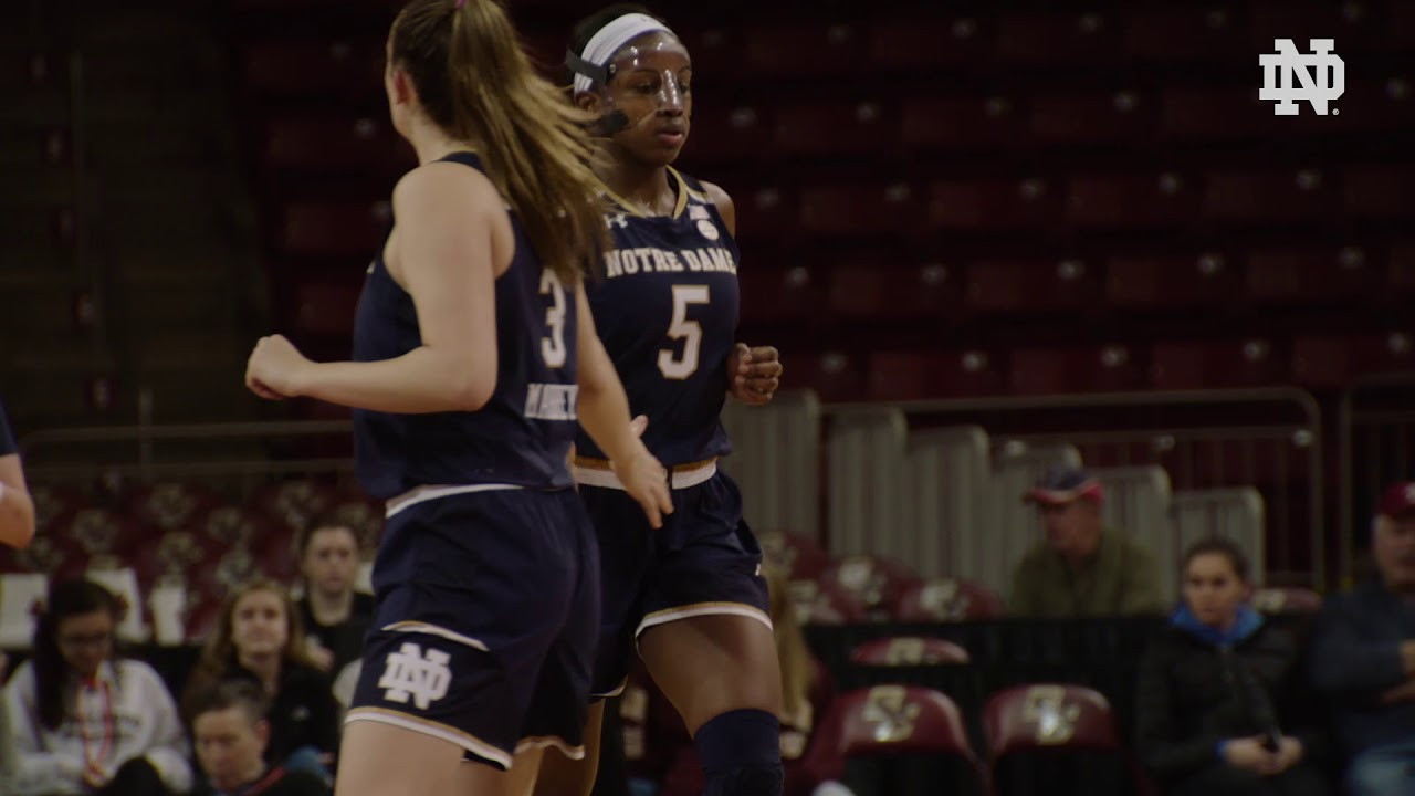 Top Plays | @ndwbb at Boston College (2018)