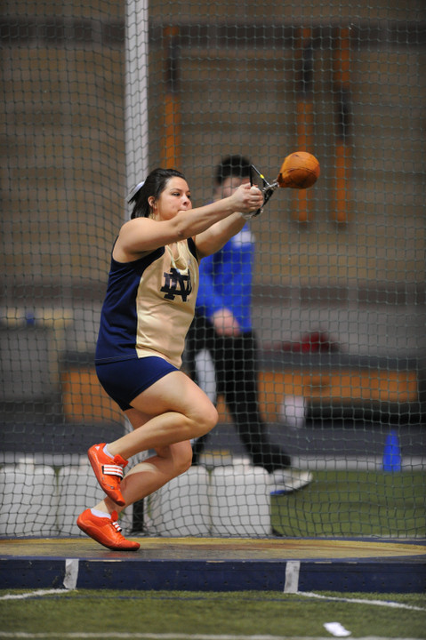 Madeline Casanova (hammer, discuss) picked up two top-five finishes during the two-day meet.