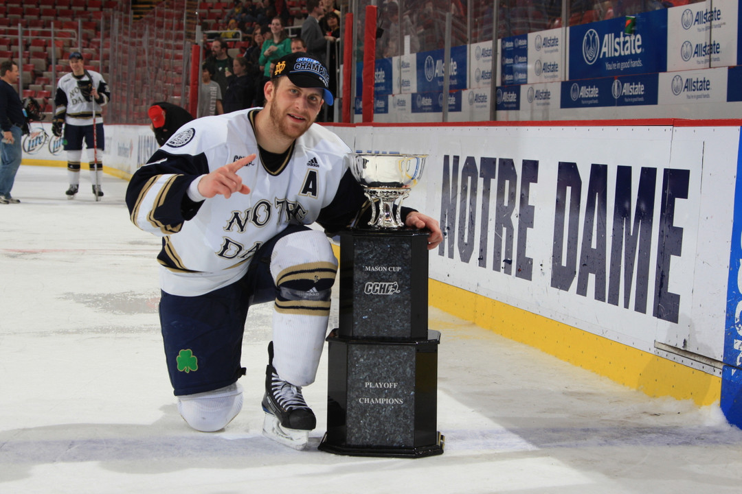 Ryan Thang was a member of two CCHA regular-season and playoff championship teams during his Notre Dame career.