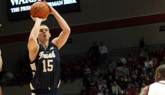 Senior Colin Falls and his Irish teammates will be honored on April 11 at the 2007 Men's Basketball Banquet.