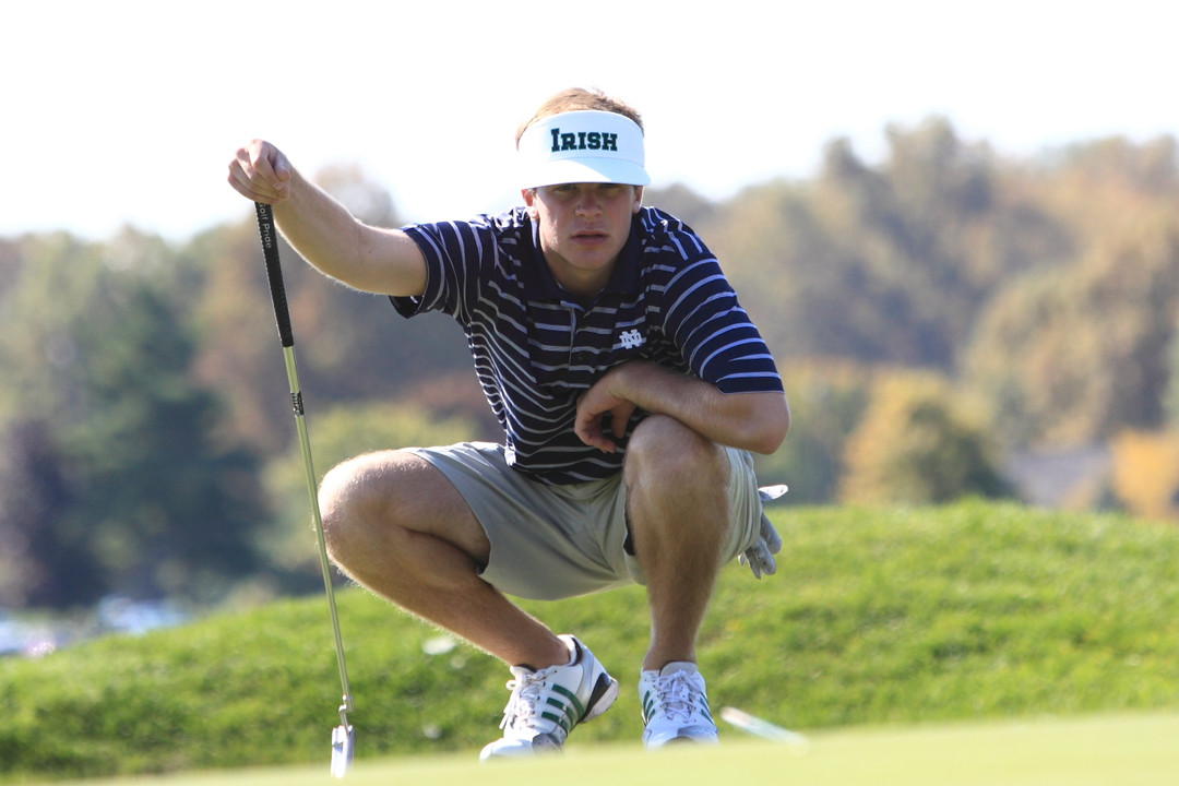 Andrew Lane, in his first taste of tournament golf on the season, and the rest of the Irish rotation being their quest for the Invitational at Kiawah title Monday.