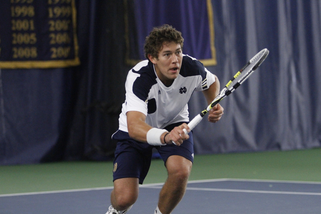 Senior Blas Moros was named BIG EAST Men's Tennis Player of the Week Tuesday.